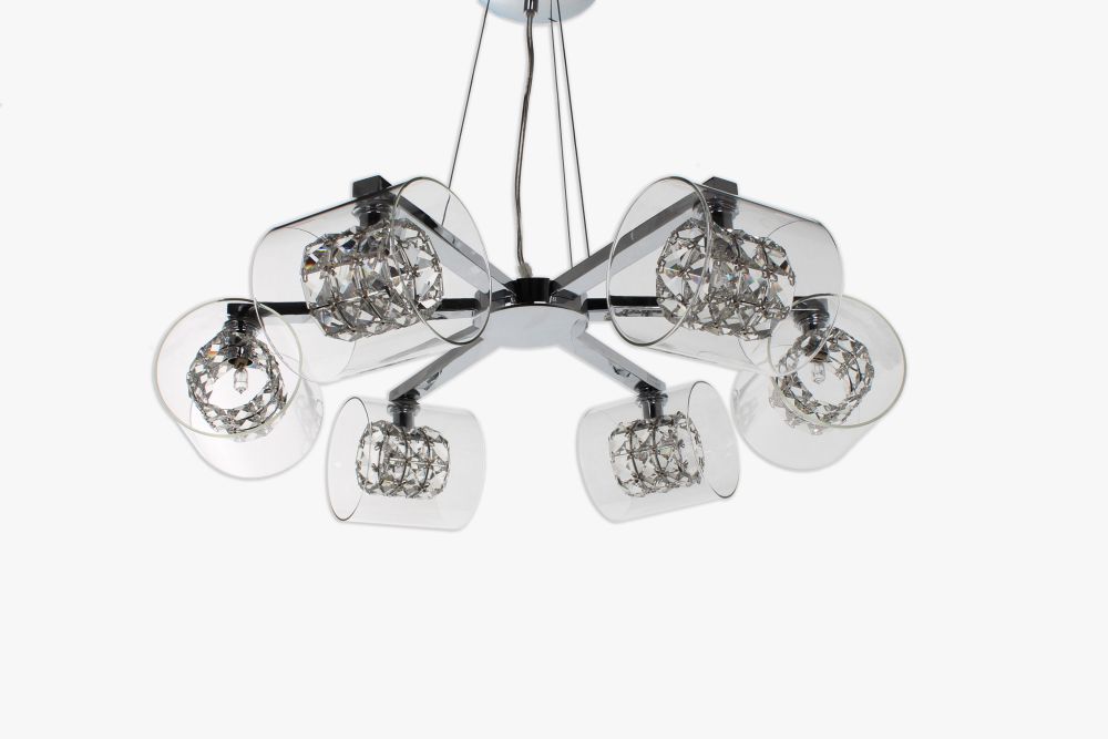 SONJA 6LT CHROME K9 CLR CRYS