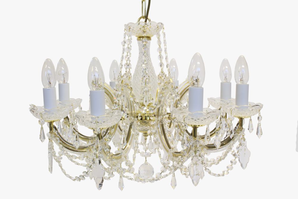 MARIE THERESA GLASS ARM GOLD
