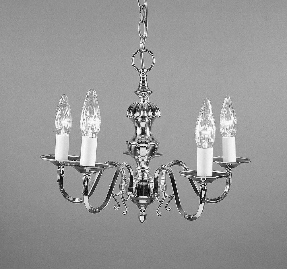 GHENT BRASS CHANDELIER (980/3)