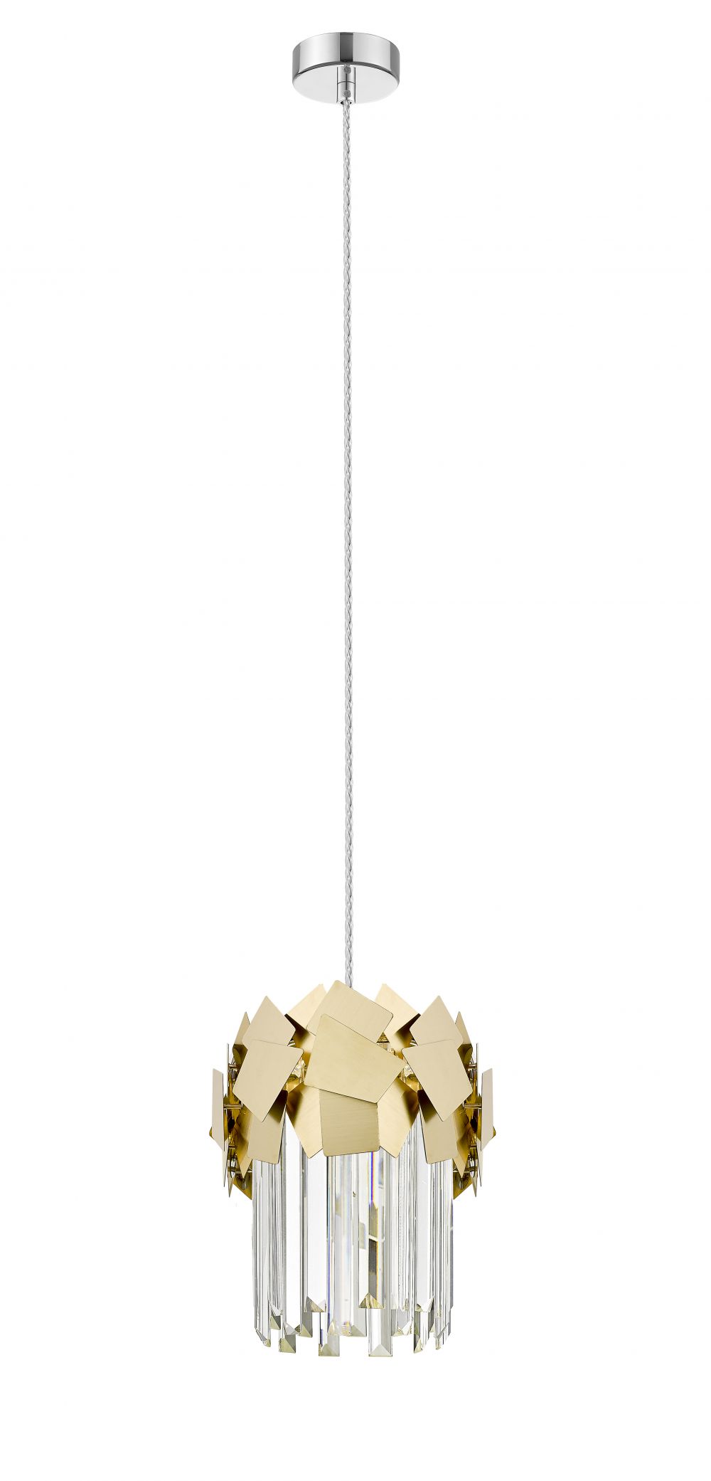 CELINE CRYS. LASER CUT GOLD