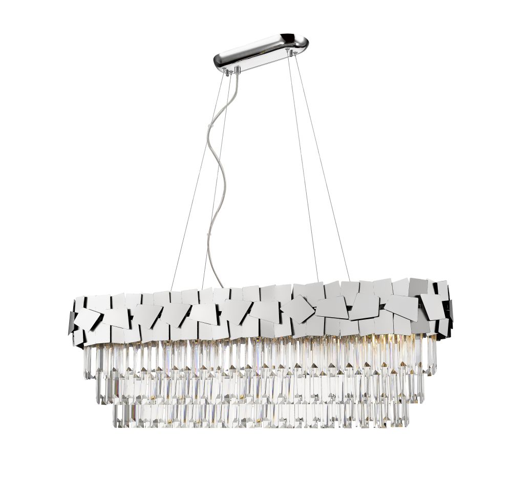 CELINE CRYS. LASER CUT CHROME