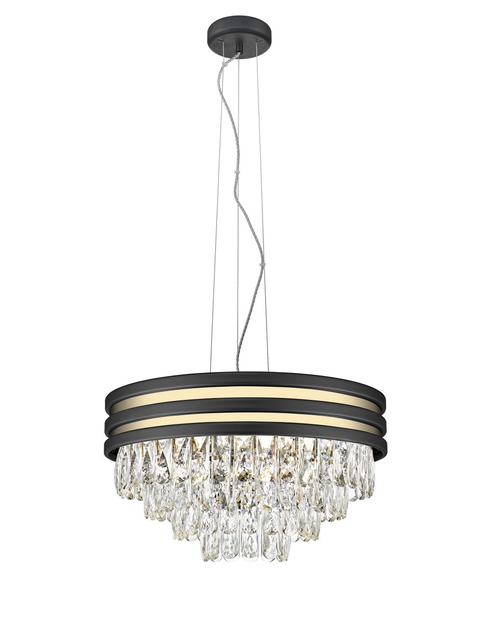 CUBA 5LT PENDANT GOLD M.BLACK