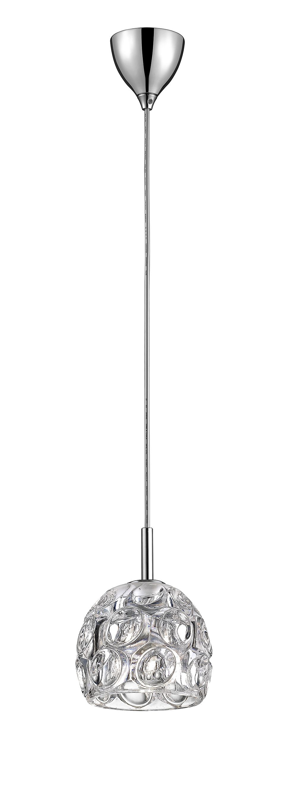 CLEA 1LT PENDANT CHROME