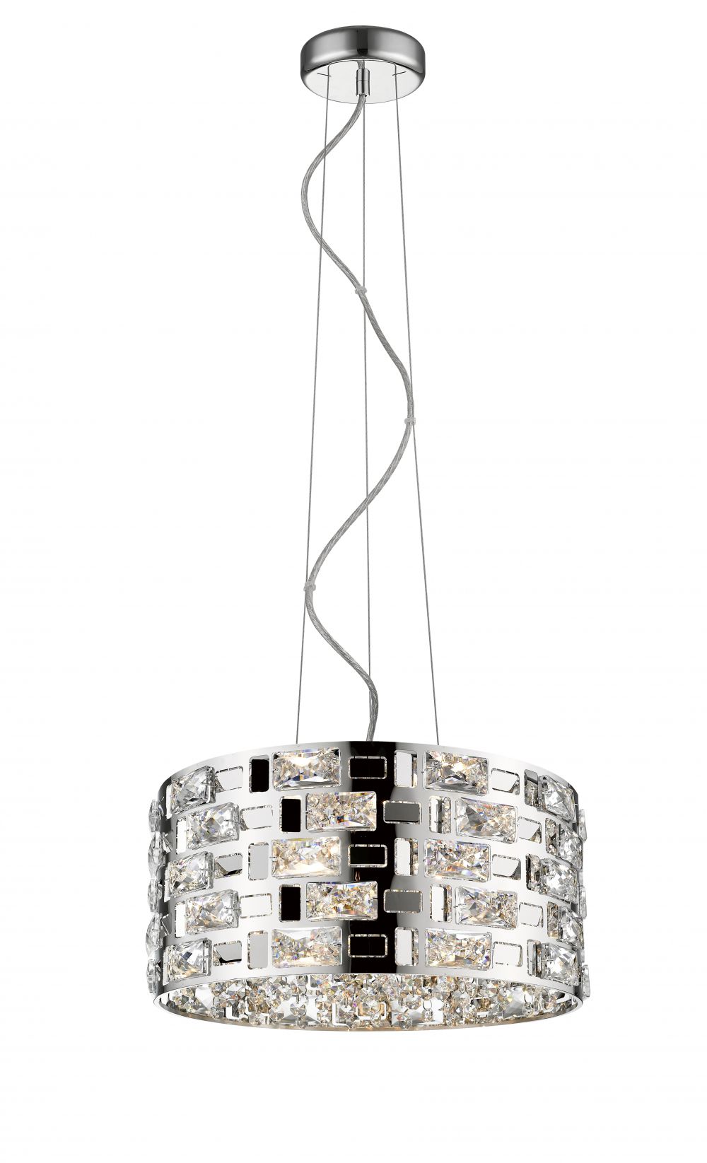LOLA CRYS.CHROME PENDANT G9
