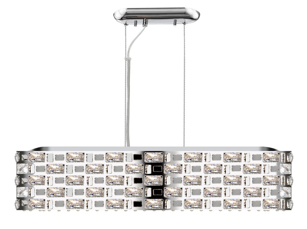 LOLA 6LT CRY. OBLONG CHROME G9