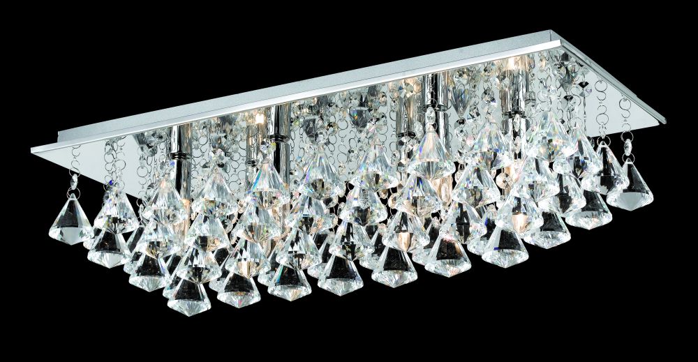 PARMA 6LT OBLONG FLUSH G9 CH