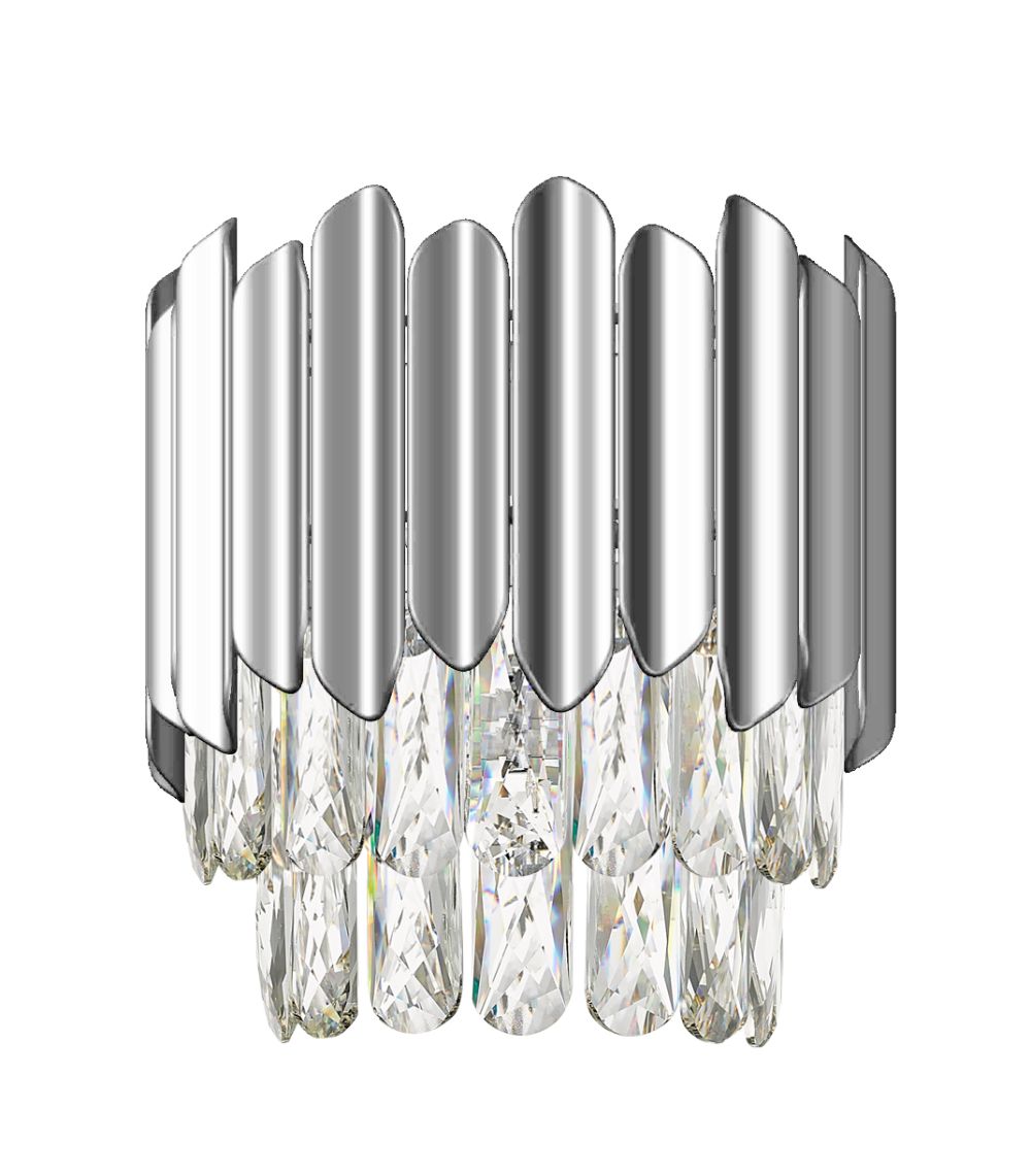 GRENADA 1LT CRYS. WALL CHROME