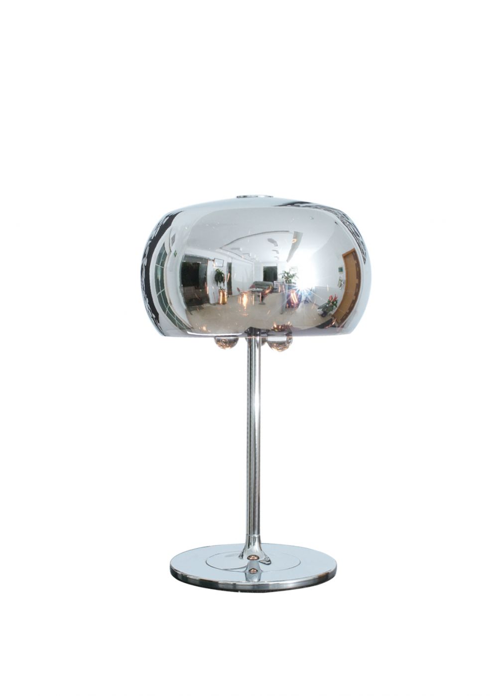 DENI GLASS W/BEADS TABLE LAMP