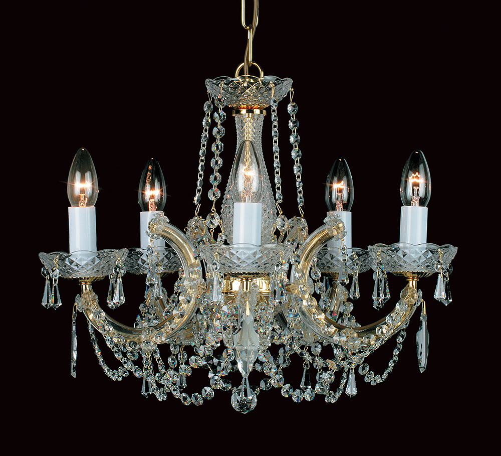 MARIE THERESA GLASS ARM GOLD