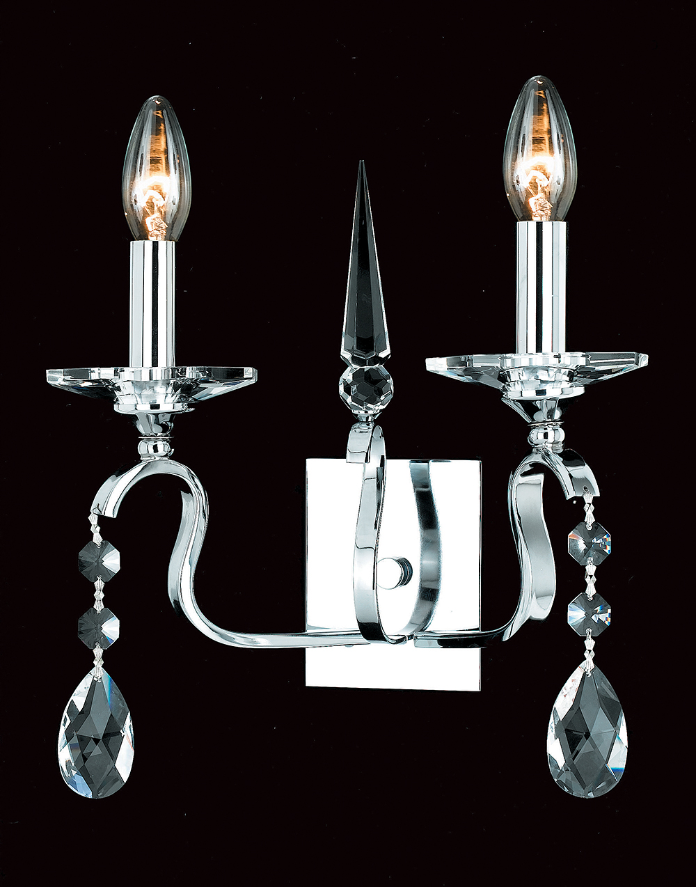 RHINESTONE&STRASS WALL CHROME