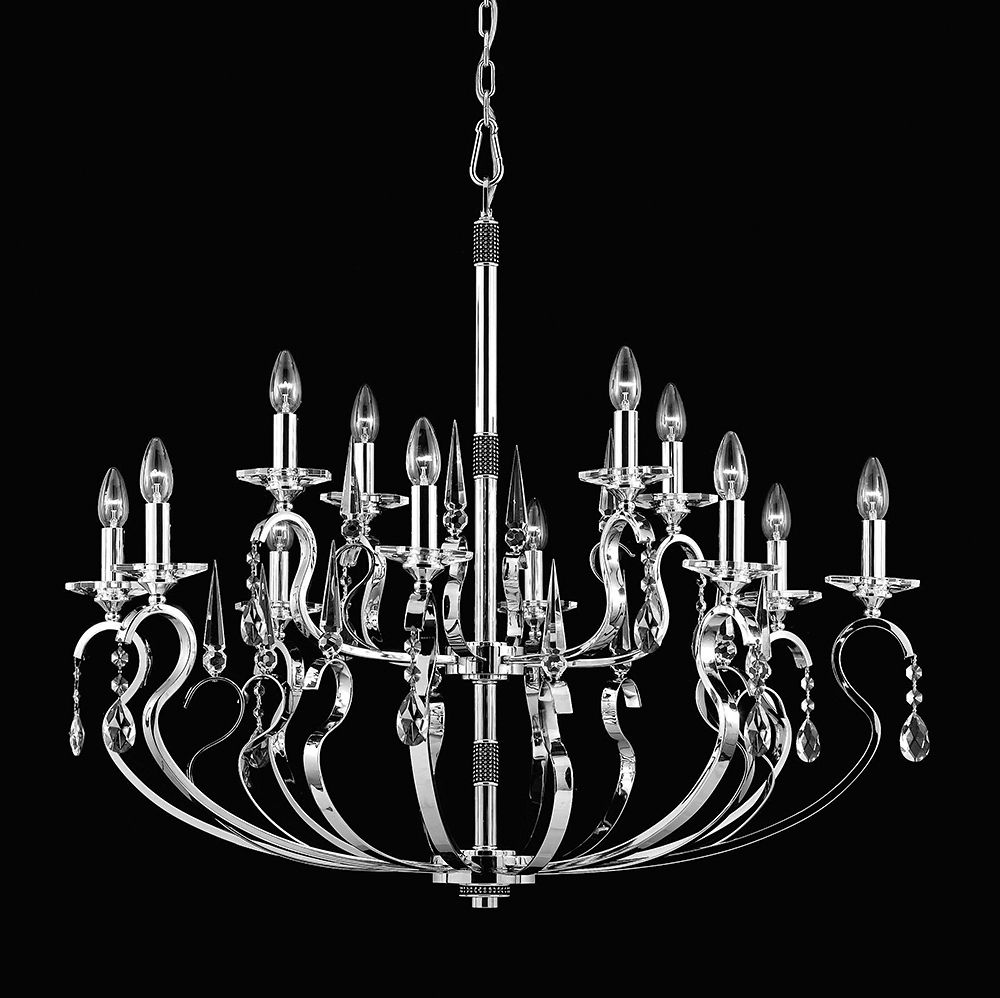 RHINESTONE & CRYSTAL GUNMETAL