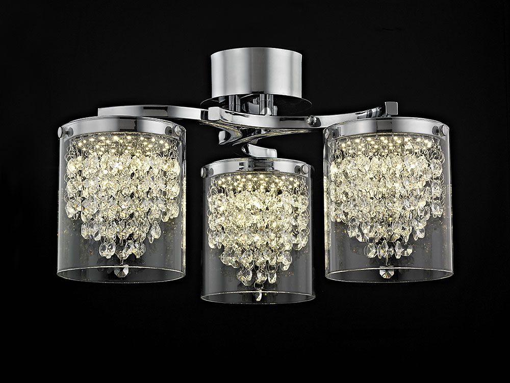 FLORINA 3LT FLUSH CHROME