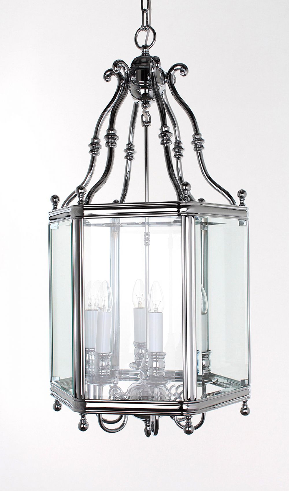 REGAL BEVELLED GLASS CHROME