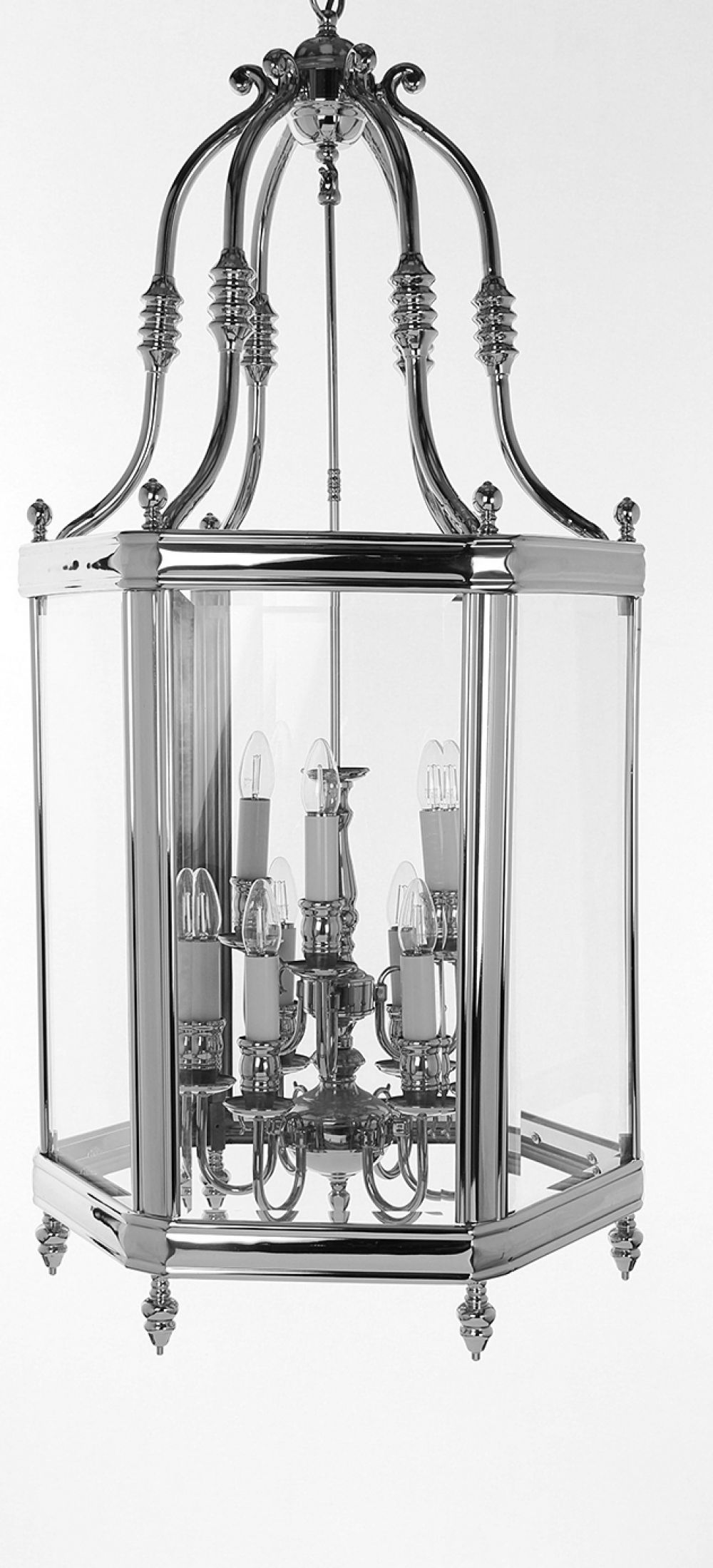 REGAL BEVELLED GLASS CHROME