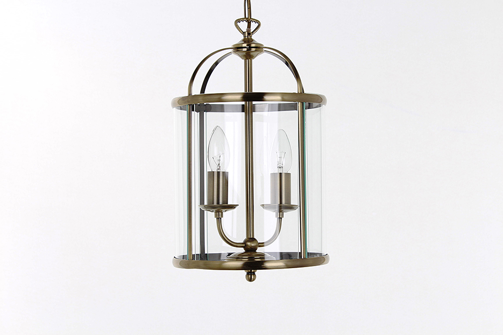 ORLY ROUND LANTERN ANT.BRASS