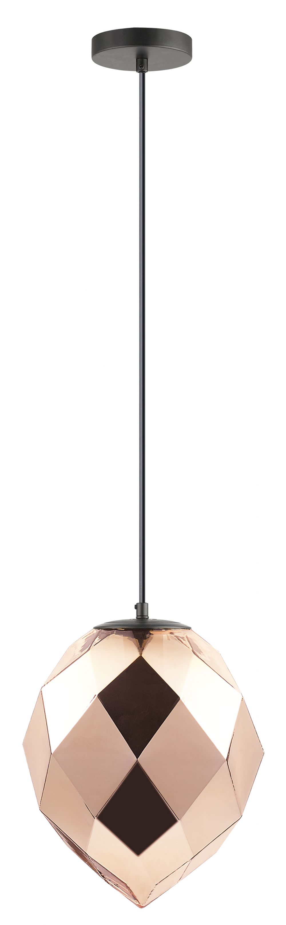 ZOE 1LT GOLD GLASS/BLACK