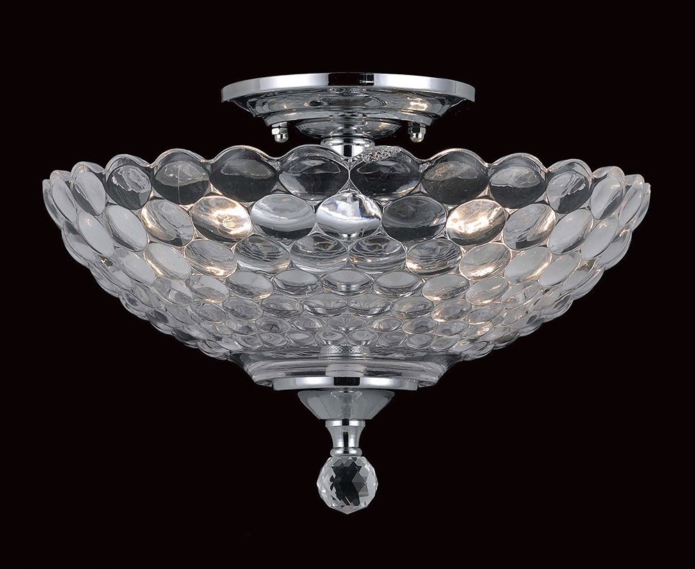 DALLAS SEMIFLUSH H/W  CHROME
