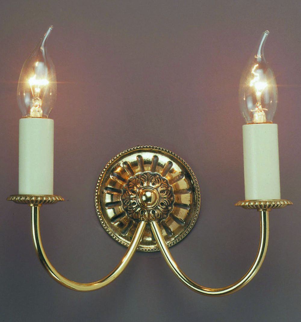 Solar 2lt Polished Brass