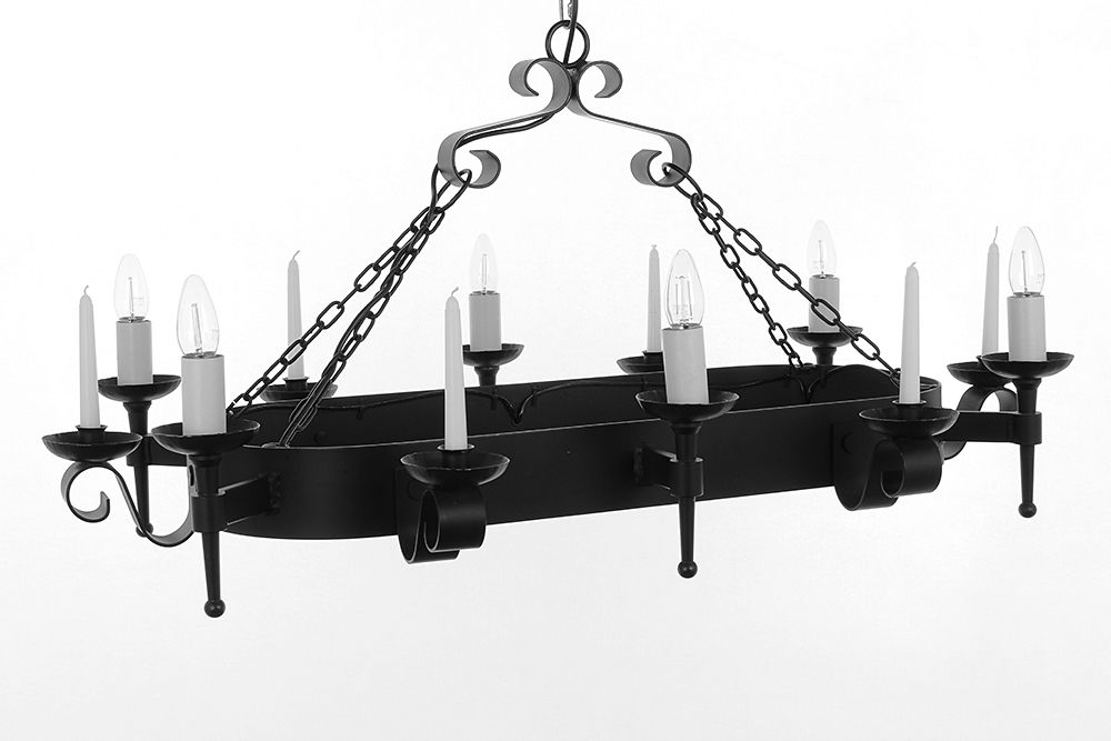 Refectory 6lt/6 candle oblong
