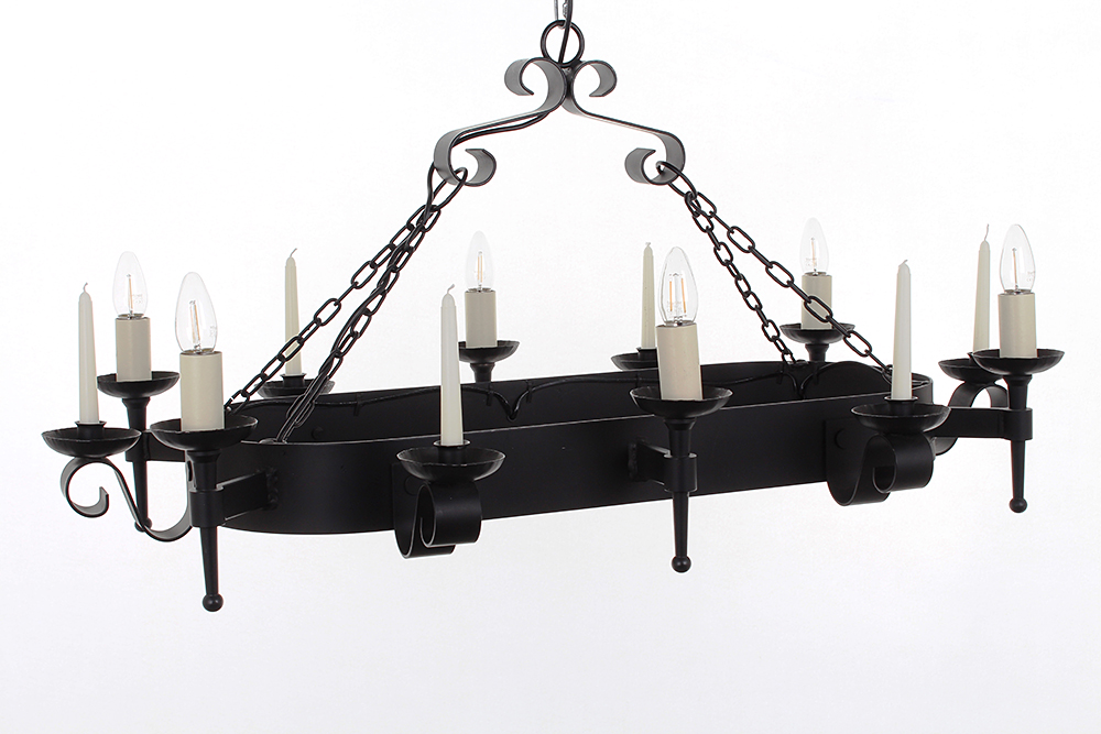 Refectory 6lt/6 candle oblong