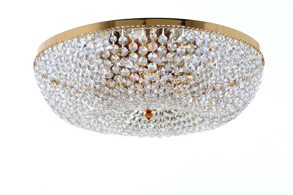 ESSEN GOLD PLATED FLUSH STRASS