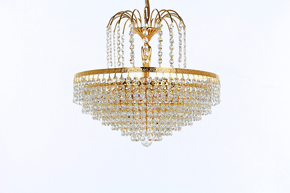 BONN GOLD PLATED STRASS TIERED