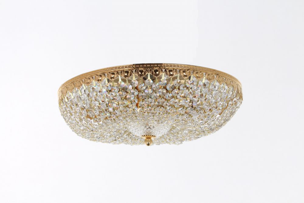 HANOVER SEMIFLUSH STRASS GOLD
