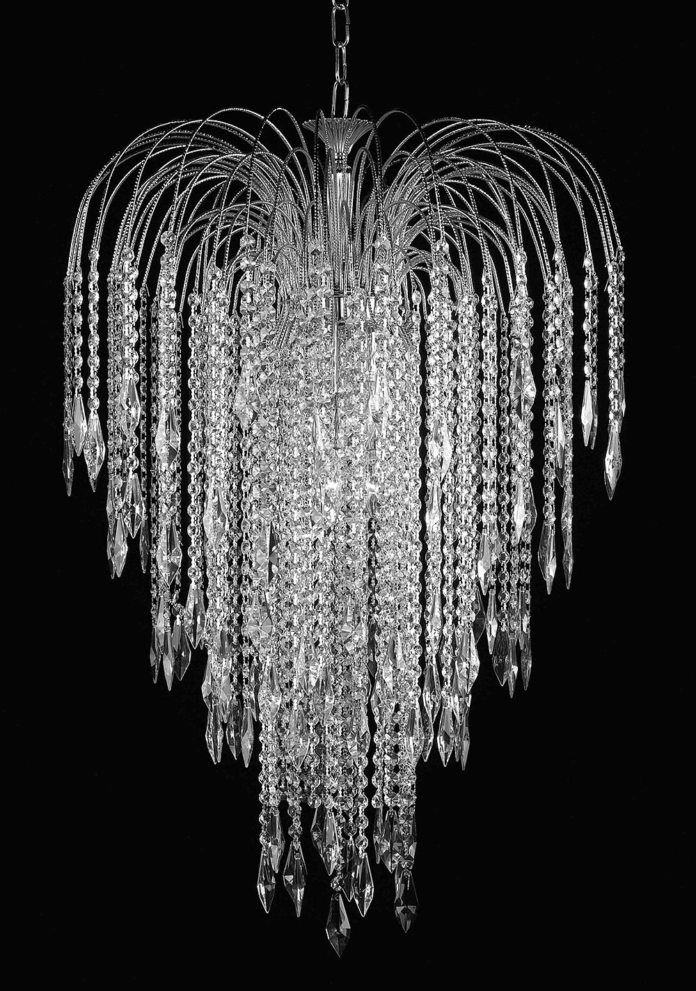 SHOWER LONG CHAIN - NICKEL