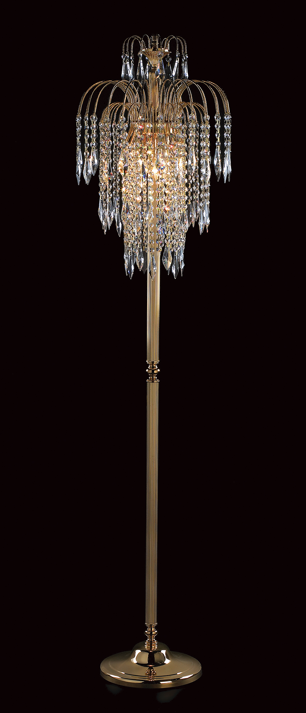SHOWER LONG CHAIN FLOOR GOLD