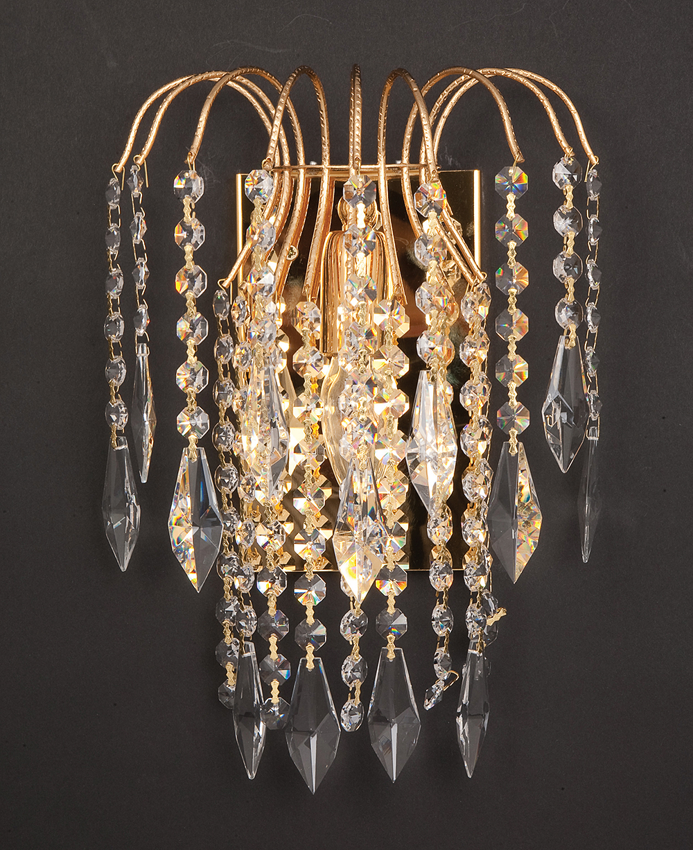 SHOWER LONG CHAIN WALL GOLD