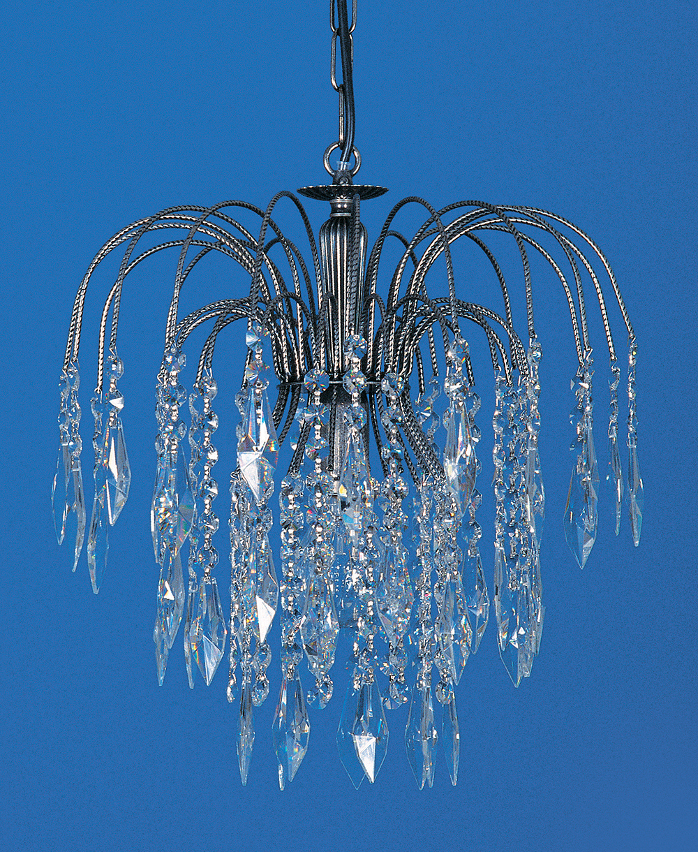 SHOWER STRASS ANTIQUE NICKEL