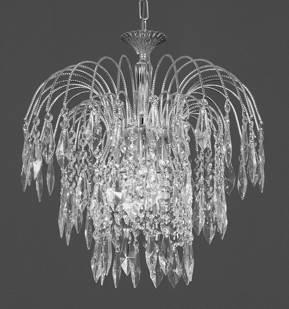 SHOWER STRASS ANTIQUE BRASS