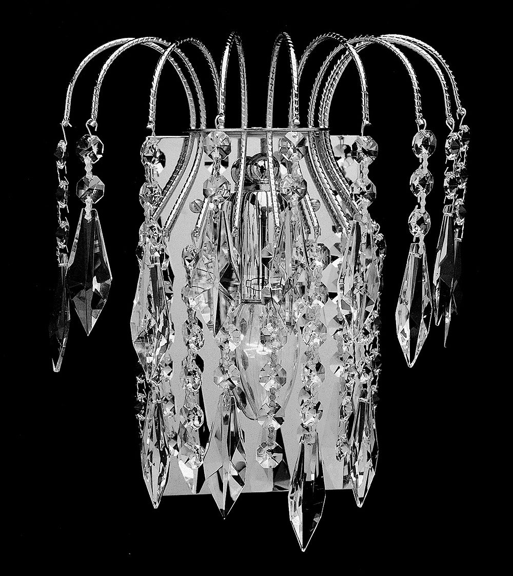 SHOWER WALL STRASS ANT.NICKEL