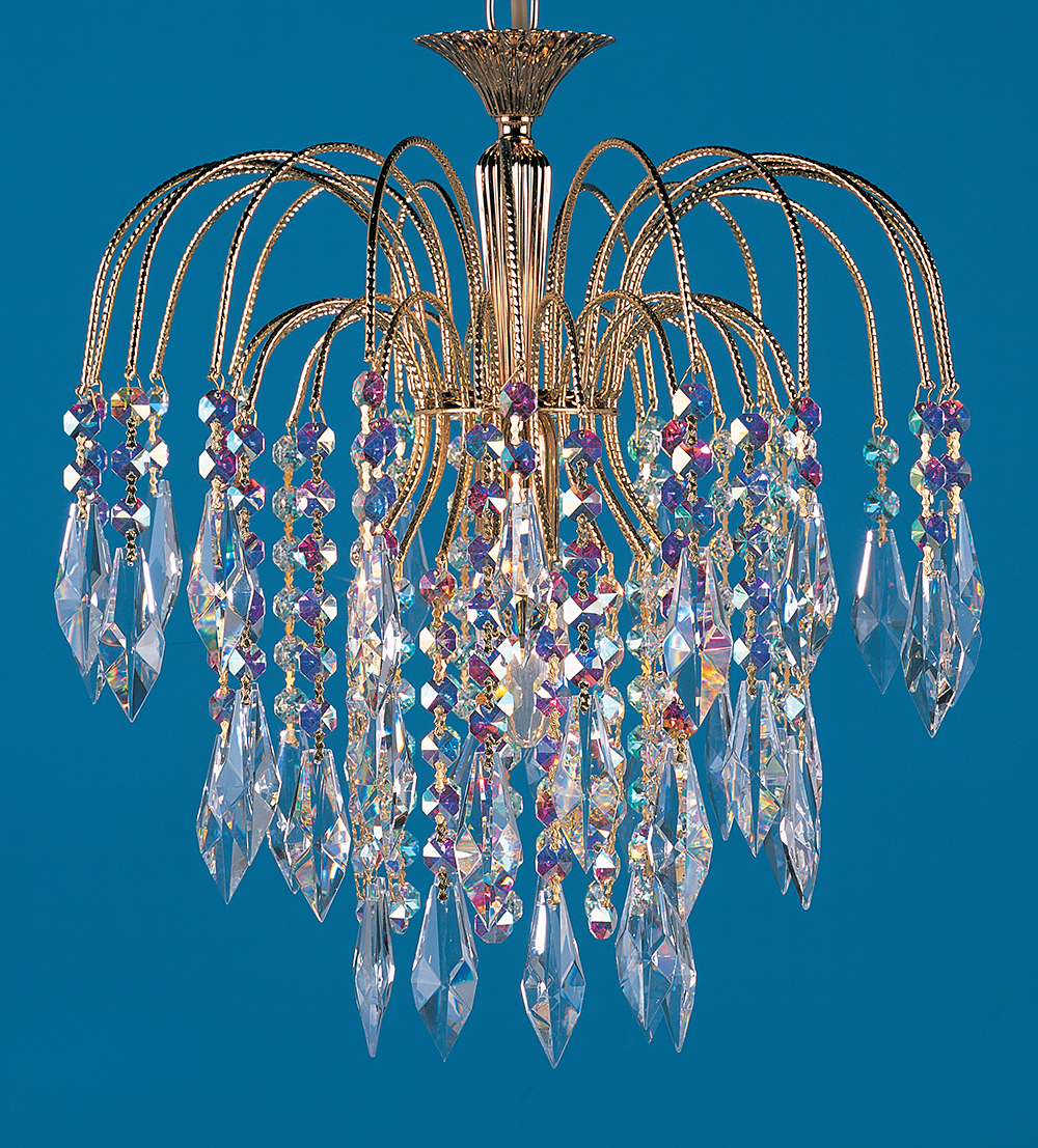 SHOWER RAINBOW CRYSTAL GOLD