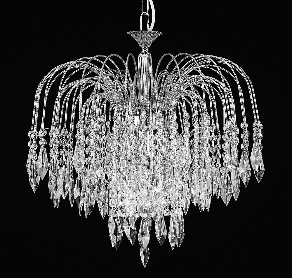 SHOWER RAINBOW CRYSTAL GOLD