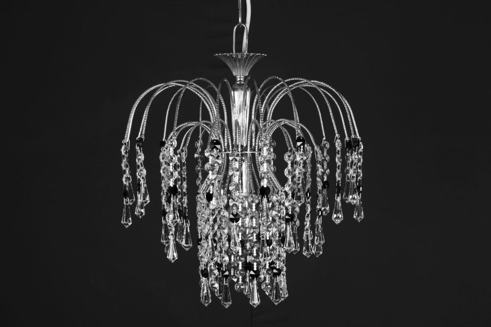 SHOWER BLACK/CLEAR CRYS.GOLD