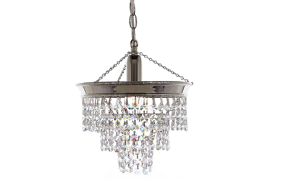 BRUNSWICK 3 TIER STRASS NICKEL