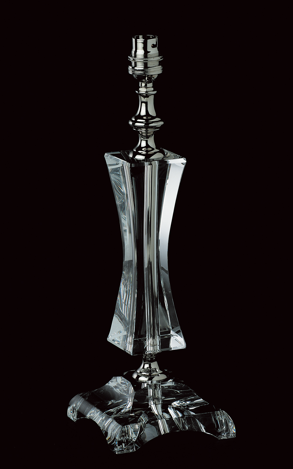 HAMM CUBE TABLE LAMP - NICKEL