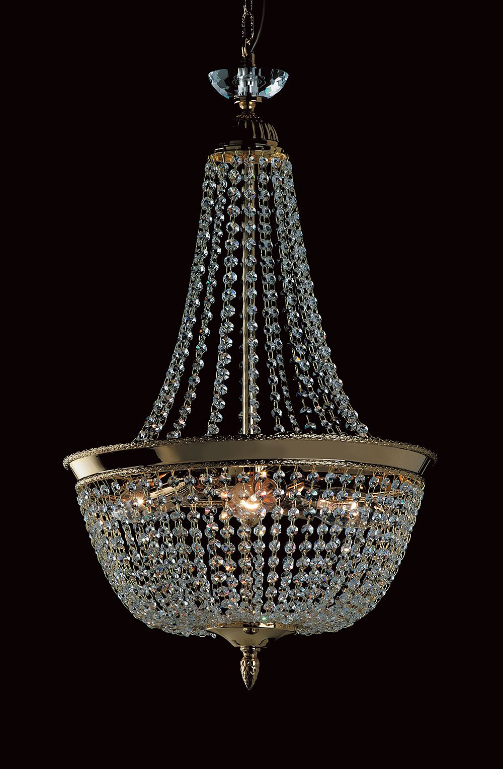 HERNE STRASS EMPIRE  BAG. GOLD