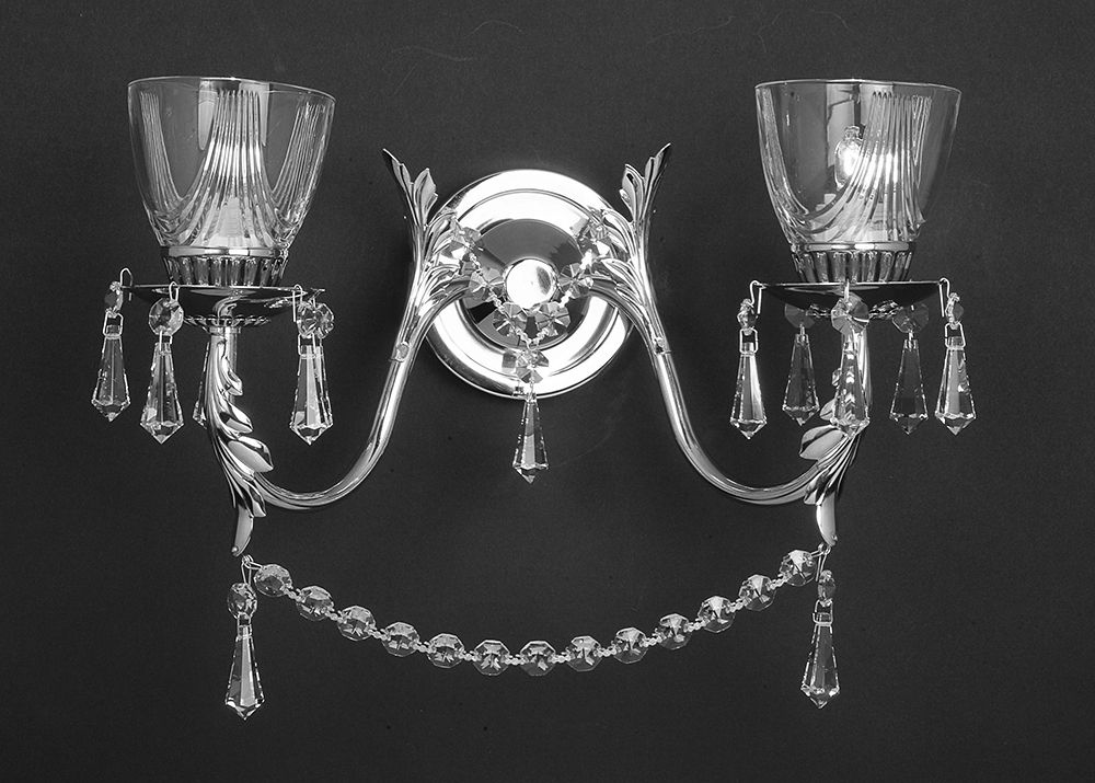 LIVORNO HALOGEN STRASS WALL G9
