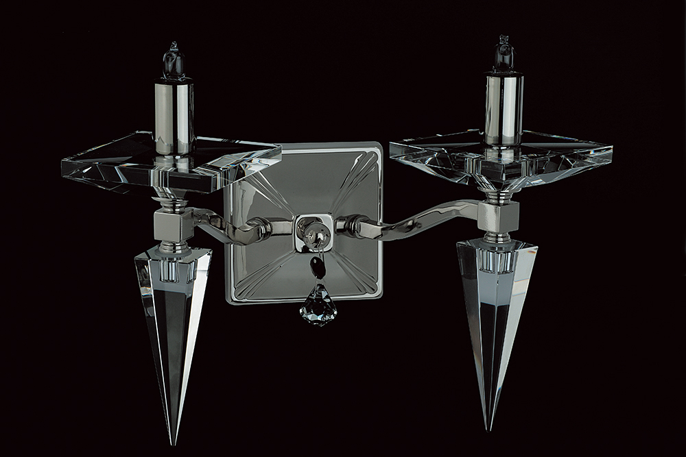 MONZA HALOGEN WALL LT NICKEL
