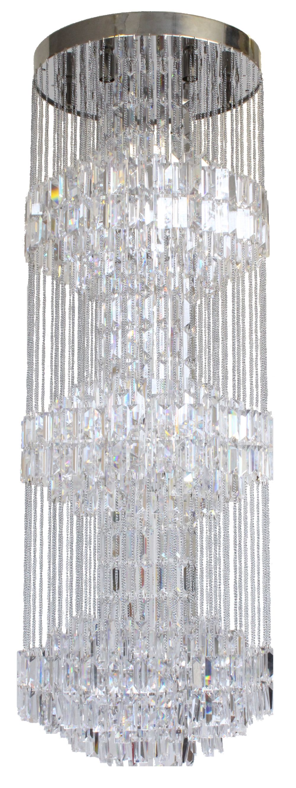 CRYSTAL/CHAIN ART 3 TIERS